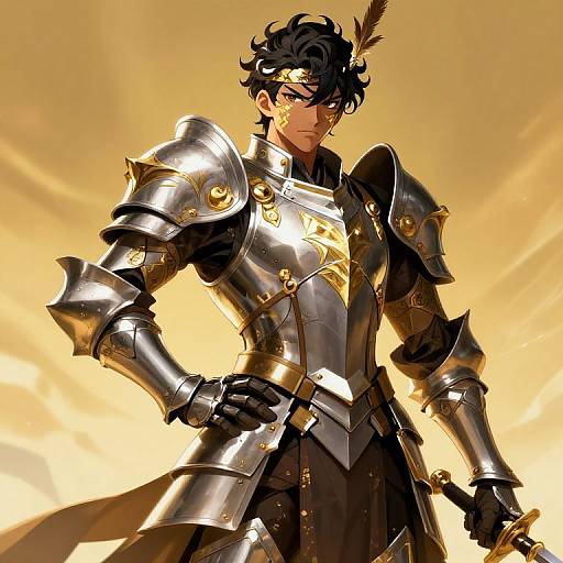 Regal Anime Paladin Commander