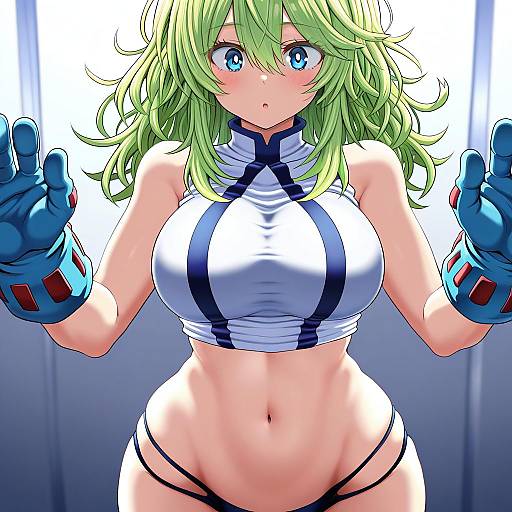 Illustration of Hagakure tooru, boku no hero academia in the style of Take (shokumu-taiman)