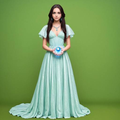 Enchanting Woman in a Mystical Setting