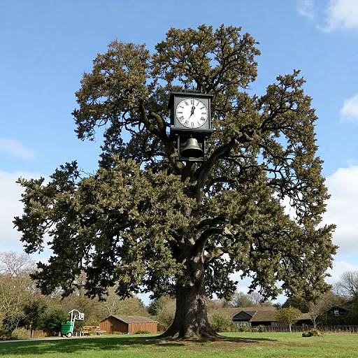 Clock Tower Oak with Ancient Chimes