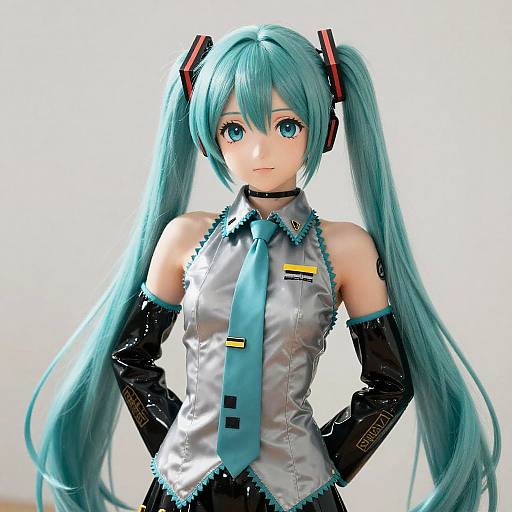 Hatsune Miku in Stunning Mecha Suit