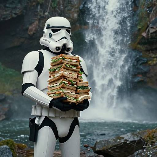 Wes Anderson Stormtrooper Picnic