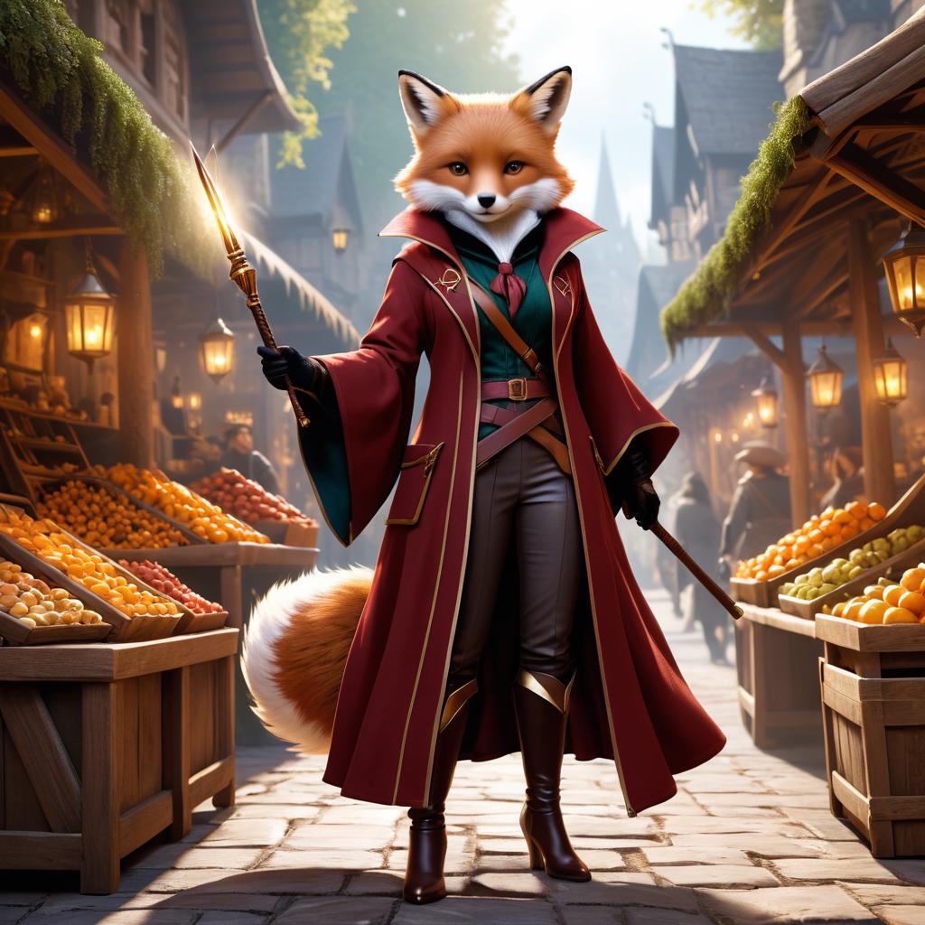 Fox Hermione Granger in Magical Marketplace