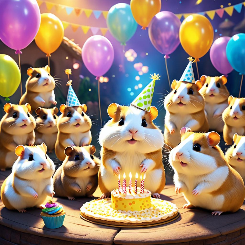 Hamster's Magical Birthday Bash