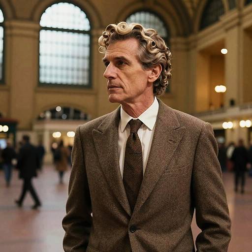 Vintage Style: Permed Curls on Senior