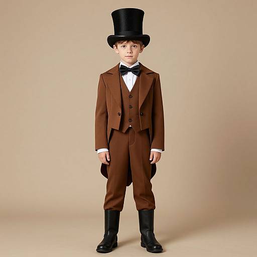 Elderly Male Magician in Costume