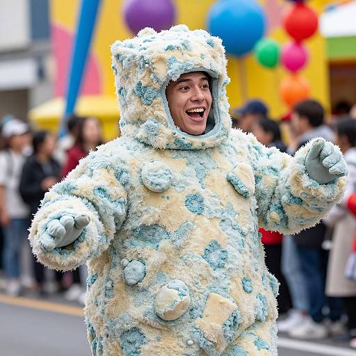 Blue Cheese Costume Festive Parade