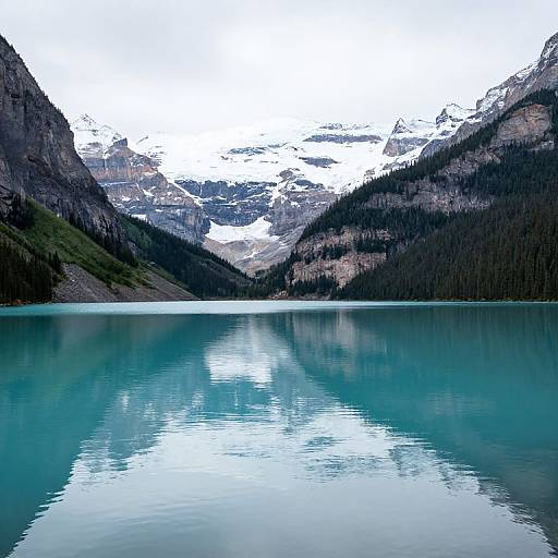 Serene Alpine Lake Reflection