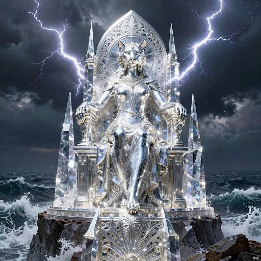 Platinum Lynx Empress in Crystal Cathedral