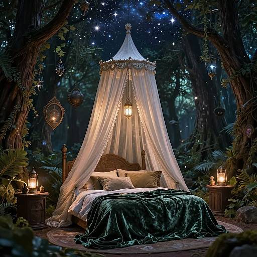 Enchanted Forest Fantasy Bedrooms