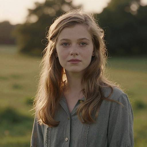 Young Diana Rigg Vintage Portrait