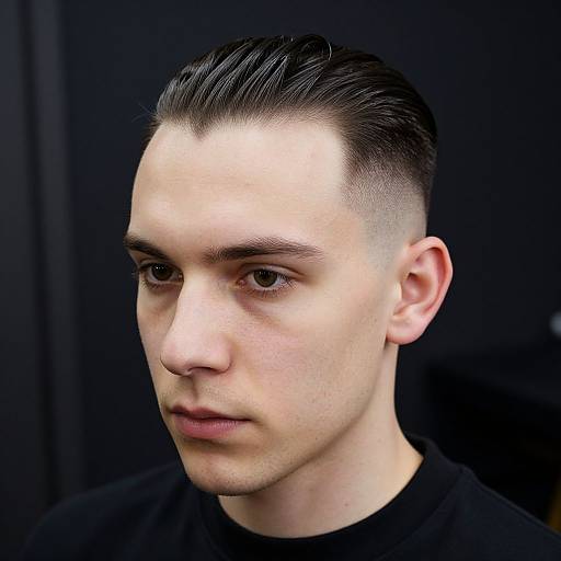 Fit European Man with Slick Undercut