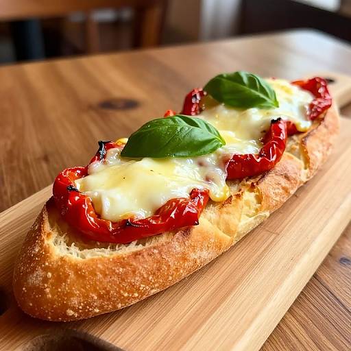 Artisan Panuozzo with Melted Provolone