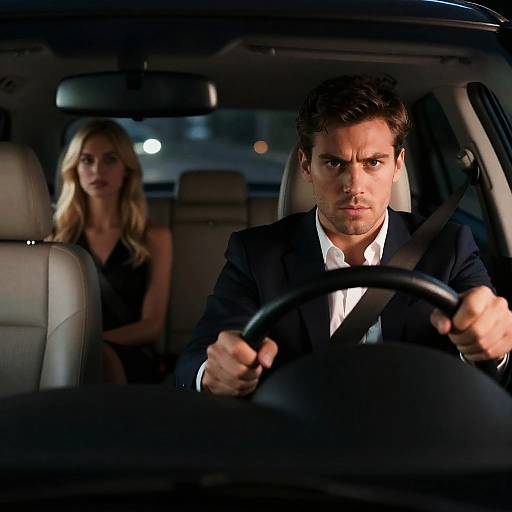 Night Drive: Intensity and Glamour