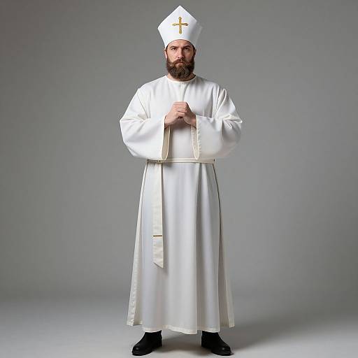 Offensive Priest Costume Character