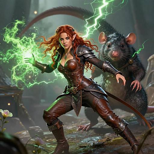 Epic Elf Assassin Showdown with Shakira