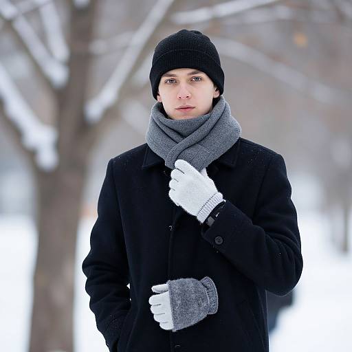 Winter Graduation Outfit for Young Man