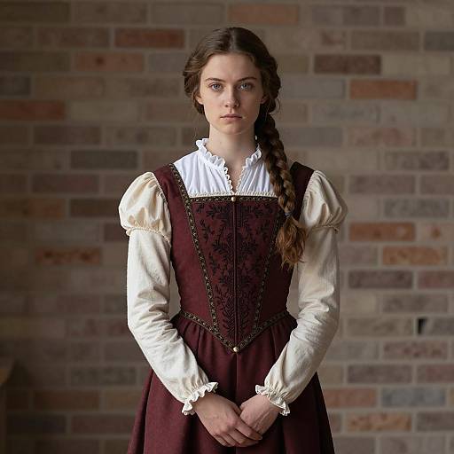 Photorealistic Renaissance Costume Portrait