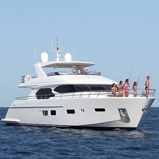 Luxury Yacht Fishing with President Macron