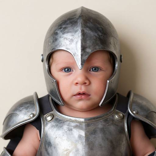 Realistic Newborn Thor Costume Girl