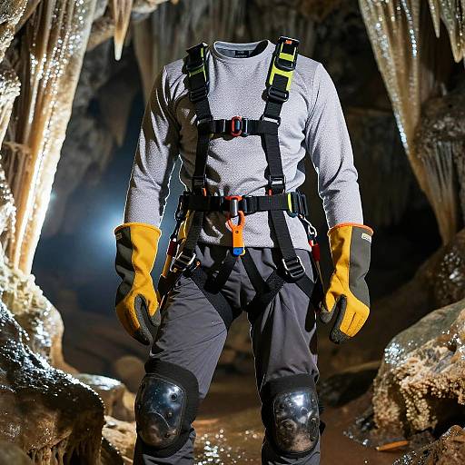 Advanced Spelunking Outfit in Caves