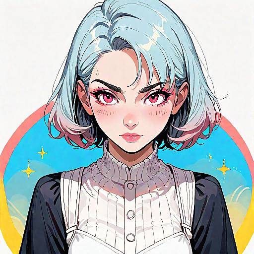 Nagi Sanzenin Dynamic Anime Pose