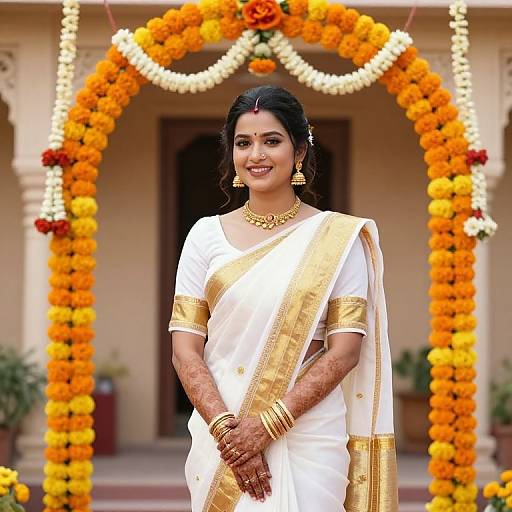 Traditional Rajasthani Wedding Scene