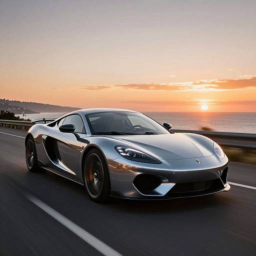 Luxury Sports Car Coastal Speed