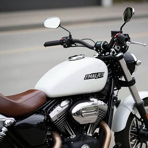 Classic Modern Stylish Cruiser Motorcycle