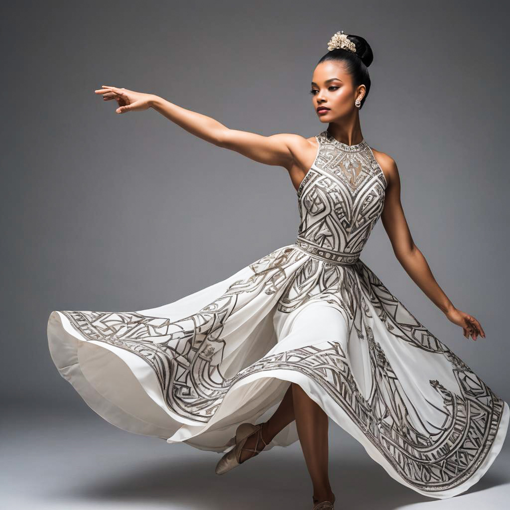 Elegant Dance Photography with Intricate Details