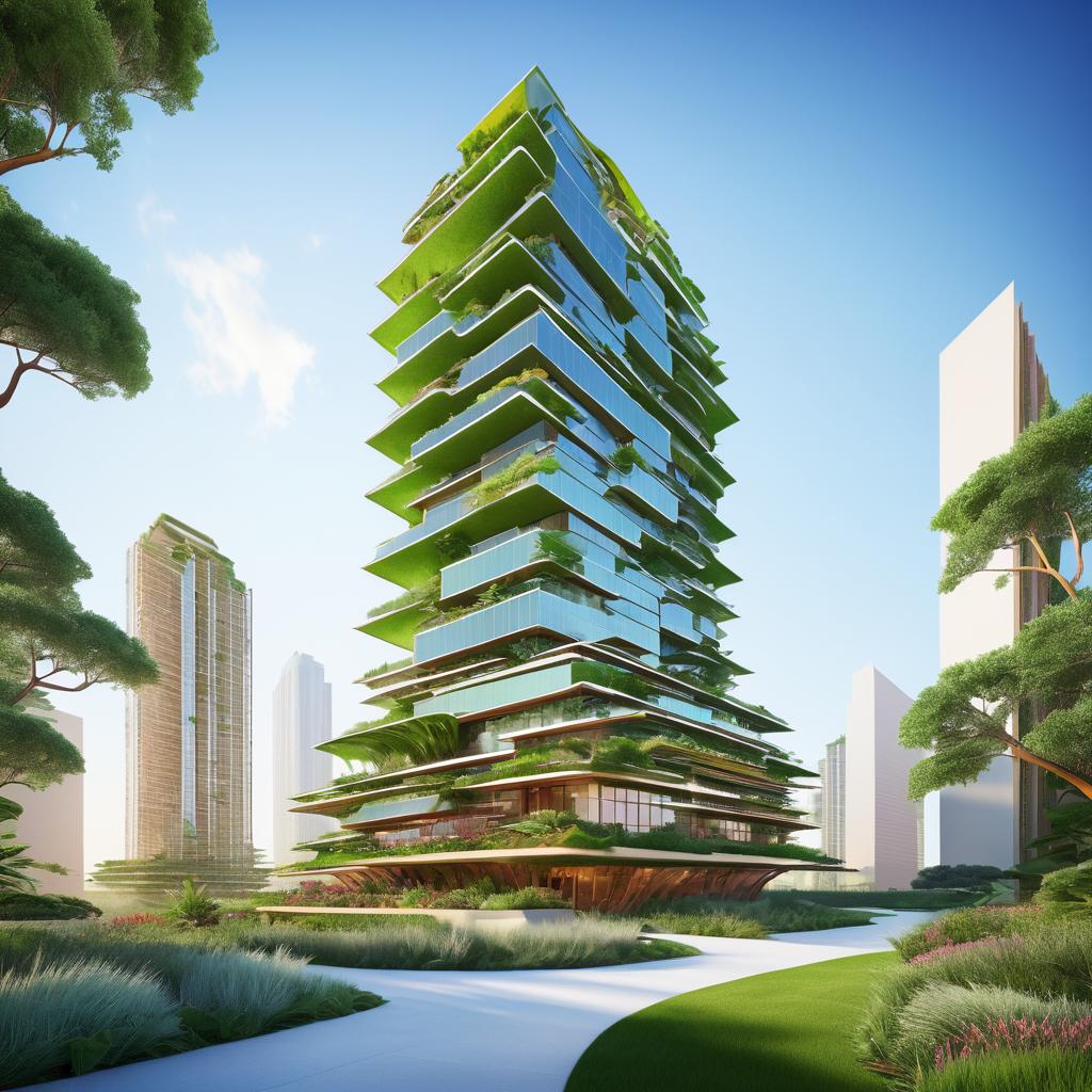 Innovative Eco-Friendly Skyscraper Design