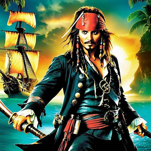 Pirates of the Caribbean Movie Poster