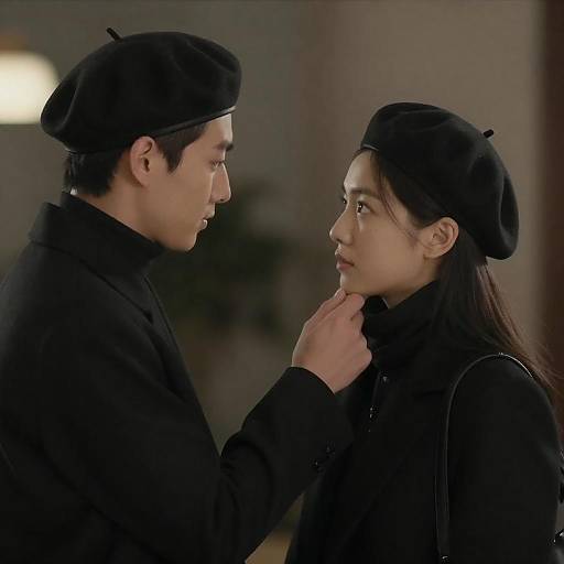 Intimate Indoor Portrait with Dim Lighting