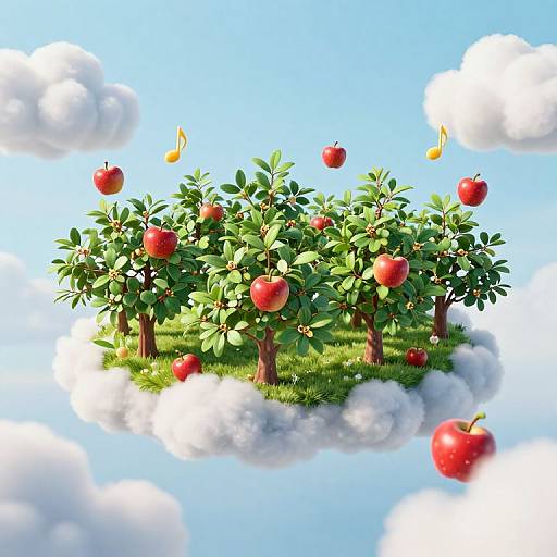 Floating Orchard of Musical Apples