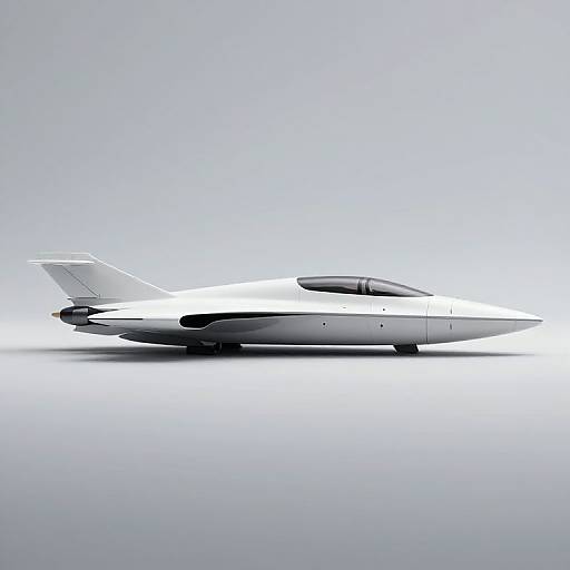 Hyper-Realistic Minimalist Romance Spaceship