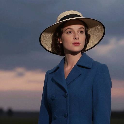 Twilight Portrait of Old-World Elegance