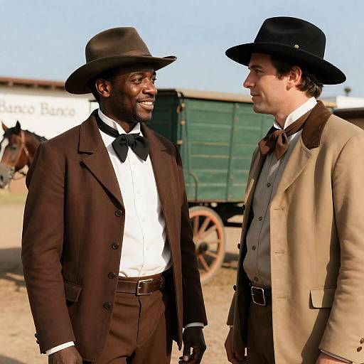 19th Century Western Men Photograph