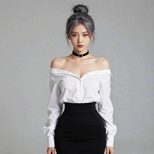 Photorealistic Portrait of a Young Woman