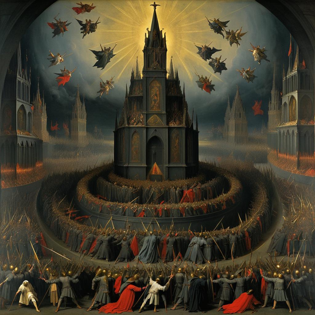 Surreal Martyrdom Inspired by Bosch