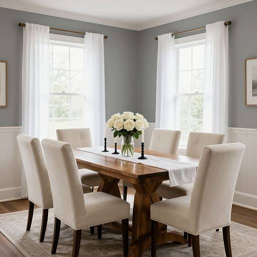 Cozy Farmhouse Dining Room