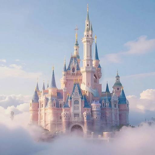 Ethereal Castle of Dreamlike Possibility