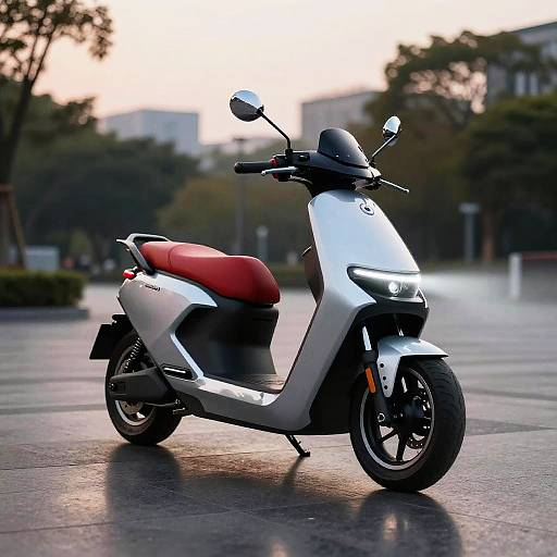 Sleek High-Performance E-Scooter Photo