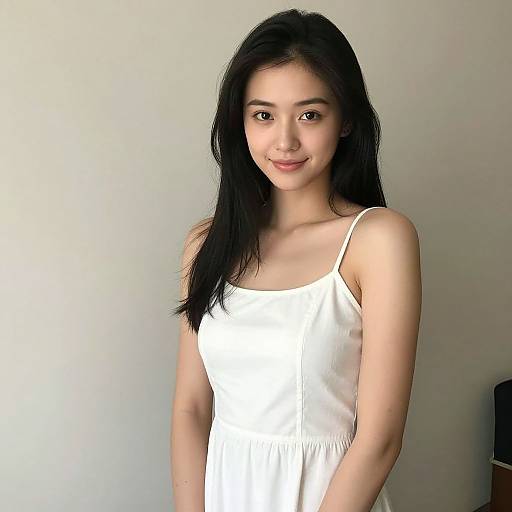 Photorealistic White Dress Bachelorette