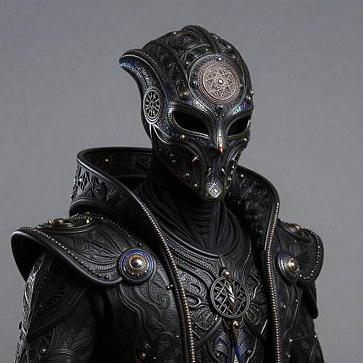 Twisted Arcane Marauder in Iridescent Mask