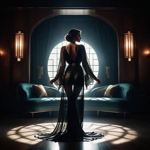 Enchanting Art Deco Lounge Elegance