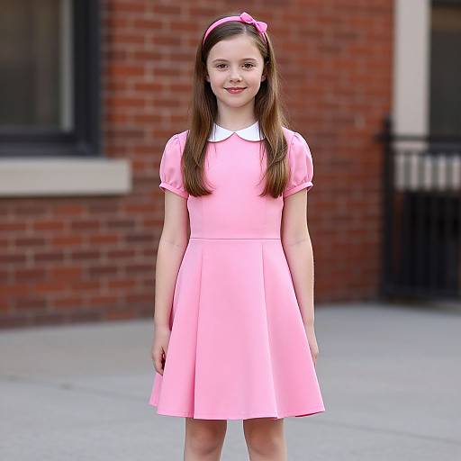 Tween Eleven Pink Dress Costume
