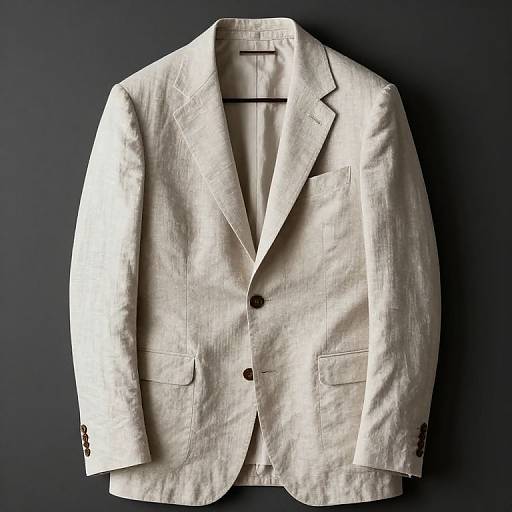 Cotton and Linen Suit Style