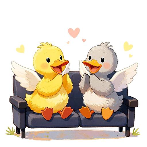 Joyful Fairy Ducks in Theater