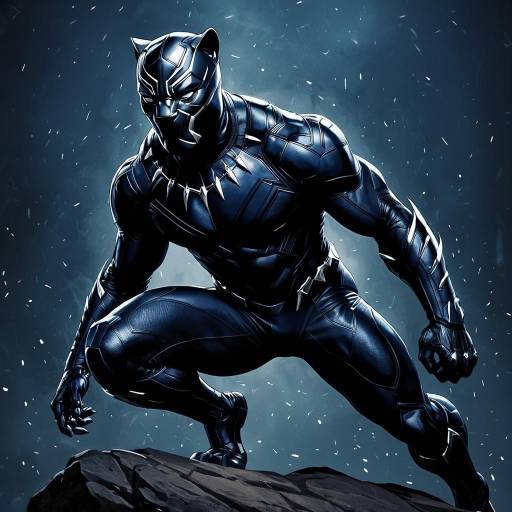 Black Panther Marvel Digital Art