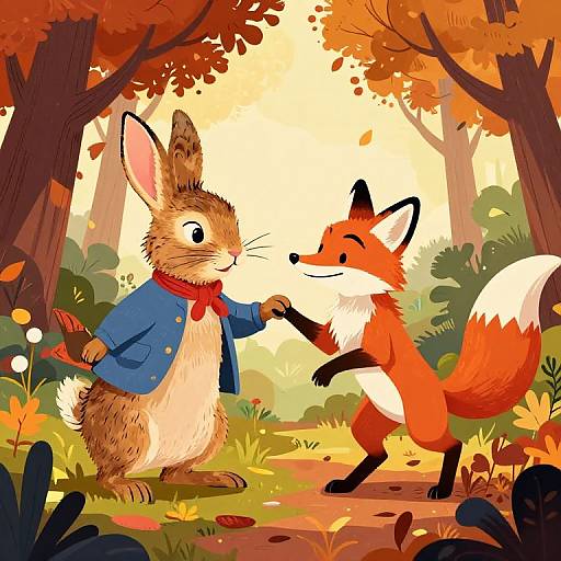 Beatrix Potter Meets Modern Vector Art
